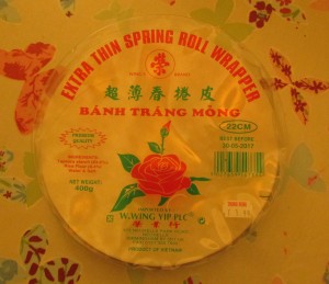 Vietnamese rice wraps